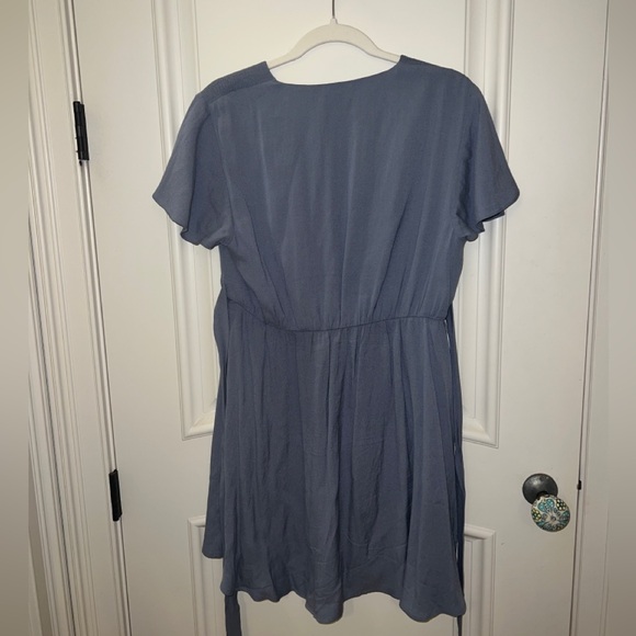 Aritzia Sunday’s Best Mini Dress- Blue, Large - Picture 2 of 3